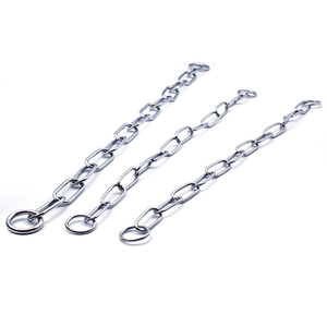 <span class=keywords><strong>Collar</strong></span> de entrenamiento de acero inoxidable cromado para perro, cadena de entrenamiento, alta calidad - Product Image 4