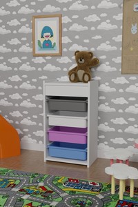 <b>Kids</b>' Wardrobes Toys Teen Room <b>Storage</b> Plastic Clothes <b>Box</b> Baby Room Nursery Organization - Product Image 2