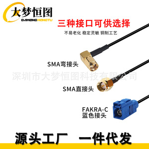 Cable de antena Gps para Bmw F30 F10 Cic Nbt Evo, navegación profesional empresarial, uso automotriz, conector azul Fakra - Product Image 2