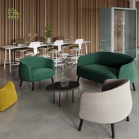 Canapé de bureau commercial, chaise, salle d'attente, réception, hôtel, canapé modulaire, canapés en tissu, canapé de luxe pour bureau