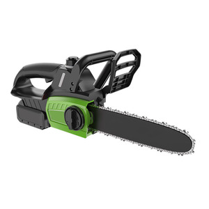 Scie à chaîne sans fil NEOBRISKEN 10 pouces haute puissance, batterie lithium rechargeable, petite scie à chaîne portative pour le travail du bois N066 sans balais - Product Image 2