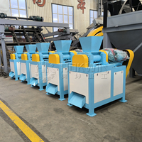 Compacteur à rouleaux pour compost organique industriel, machine de granulation par extrusion à double rouleau pour la granulation de poudre