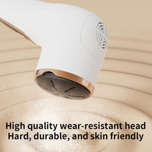 Lima eléctrica neutra para pies, removedor de callos, impermeable, para uso doméstico, mango de plástico negro con función de vacío - Product Image 2