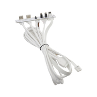 Dual USB 3.0 Port Slot Plate Adapter Panel Cable Female Screw to Motherboard USB 3.1 Front Panel Mounted Extension Cable