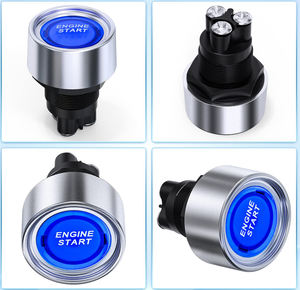 全地形车开关面板启动按钮12V DC 50A SPST开/关瞬时开关启动发动机按钮赛车用汽车拨动开关 - Product Image 2