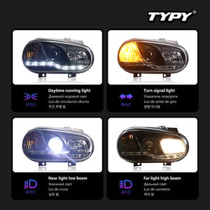 Phare avant LED SONAR Show Mountain Xenon en forme de larme, 12V, neuf, 6000K, 8000 Lumens pour Golf 4 MK4 OEM - Product Image 5