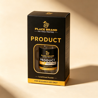 Autocollants adhésifs personnalisés pour peptides 3ml/10ml/30ml, haute adhérence, résistants à l'eau et à l'huile, boîtes personnalisées de haute qualité avec code-barres