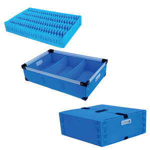 Coroplast chống tĩnh corflute tấm ESD bin hộp chống tĩnh điện <span class=keywords><strong>PP</strong></span> bảng sóng nhựa Hộp bao bì rượu vang với ngăn - Product Image 6