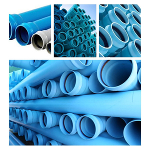 <span class=keywords><strong>Tuyau</strong></span> d'eau haute pression de grand <span class=keywords><strong>diamètre</strong></span> en <span class=keywords><strong>PVC</strong></span>-O bleu SDR65 SDR45 pour l'irrigation - Product Image 5