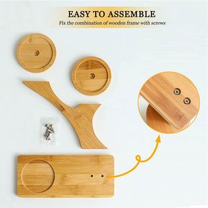 Professional Custom Bamboo 3 Tier <b>Kitchen</b> Spice Rack Organizer and Spice Jars Set - Product Image 3