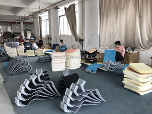 Chaise de bureau à dossier haut en tissu au design moderne, ergonomique, pour directeur, patron, chaises pivotantes populaires, chaises de bureau en maille pour la maison - Product Image 6