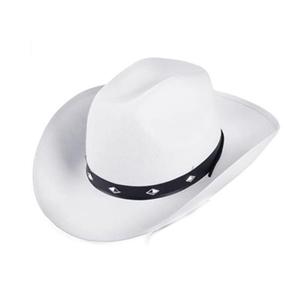Decoración <span class=keywords><strong>de</strong></span> fiesta, sombrero <span class=keywords><strong>de</strong></span> <span class=keywords><strong>vaquero</strong></span> occidental, fieltro tachonado, Rodeo occidental, sombreros <span class=keywords><strong>de</strong></span> vaquera texana, <span class=keywords><strong>accesorios</strong></span> <span class=keywords><strong>de</strong></span> <span class=keywords><strong>disfraz</strong></span> <span class=keywords><strong>de</strong></span> <span class=keywords><strong>vaquero</strong></span> <span class=keywords><strong>para</strong></span> adultos - Product Image 4