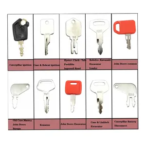 Ensemble de 10 clés maîtresses d'allumage pour machines agricoles et machines lourdes - Product Image 2