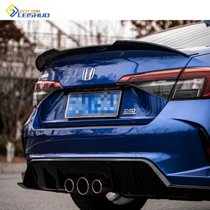 Leishuo, gran oferta, piezas de automóviles ABS/PP/fibra de carbono, Kit de carrocería de faldas laterales Para <span class=keywords><strong>Auto</strong></span> <span class=keywords><strong>Honda</strong></span> <span class=keywords><strong>Civic</strong></span> para <span class=keywords><strong>Honda</strong></span> <span class=keywords><strong>Civic</strong></span>, Kit de carrocería, actualización 2021 - Product Image 3