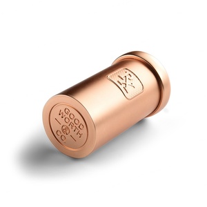 Wholesale Waterproof Custom Logo Cylinder Rose Gold Smart <b>Metal</b> Medicine Pill Box Container - Product Image 6