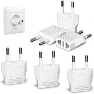 Adaptateur de <span class=keywords><strong>voyage</strong></span> universel US vers Europe, convertisseur de prise de type C pour les États-Unis vers l'Allemagne, l'Italie, l'Espagne, la France, adaptateur de courant européen - Product Image 1