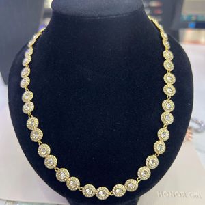 Elegante <span class=keywords><strong>Collana</strong></span> Retrò Nobile <span class=keywords><strong>con</strong></span> Cristalli e <span class=keywords><strong>Diamanti</strong></span>, Gioielli in Lega Transfrontalieri, Collane Pendenti alla Moda a Forma di <span class=keywords><strong>Cuore</strong></span> - Product Image 4