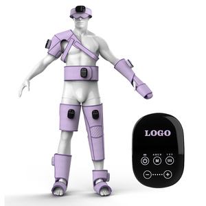 Fabricante Source, envoltura de rodilla de masaje portátil, Combinación libre de compresión de aire, recuperación de cuerpo completo con masajeador de piernas calentado - Product Image 1