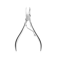 WELLFLYER CN-347 vente en gros pince à cuticules en acier inoxydable coupe-ongles portable kit de manucure coupe-ongles incarnés personnalisable