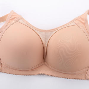 Bralette souple pour femmes Sous-vêtements grande taille pour femmes d'âge <span class=keywords><strong>moyen</strong></span> Soutien-gorge décontracté de tous les jours Accessoires Soutien-gorge - Product Image 2