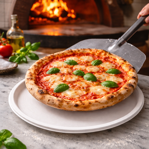 Platos redondos de bagazo de caña de azúcar biodegradables, blanqueados, aptos para microondas y congelador. - Product Image 4