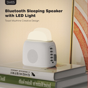 เครื่องเสียงไวท์นอยส์แบบพกพา ควบคุมผ่าน Wi-Fi พร้อมนาฬิกาปลุก ไฟกลางคืน และระบบบำบัดด้วยเสียง สำหรับอุปกรณ์อิเล็กทรอนิกส์สำหรับผู้บริโภค - Product Image 2