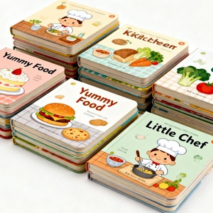 หนังสือเสียงสำหรับเด็ก พิมพ์ดิจิทัลคุณภาพสูง ปกแบบกำหนดเอง เข้าเล่มแบบเย็บกี่ กระดาษออฟเซ็ต ปั๊มนูน พร้อมแผ่นเสียง - Product Image 1