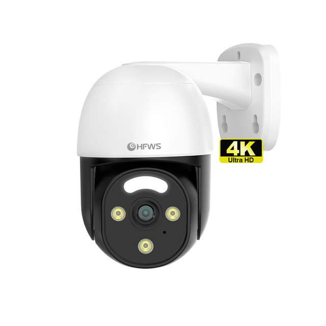 4K 8mp Ptz Poe Cctv Camera Xmeye Two Way Audio SD Card Outdoor Waterproof Ip Network Security Camera System Surveillance Cameras