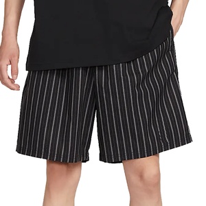 Shorts de sport pour hommes, tendance, neufs, amples, d'été, grande taille, fines rayures verticales, cinq quarts, shorts de plage, shorts pour hommes - Product Image 2