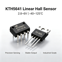 CONNTE KTH5641 CMOS Ratio-Metric Linear Hall Effect Switch 2.8-6V Tegangan Lebar 4 Sensitivitas Detektor Arus Posisi Magnetik