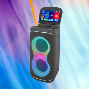 2026 gran oferta Dual 6,5 ''Woofer Android 13 Multimedia exclusivo sistema <span class=keywords><strong>de</strong></span> Audio altavoz Multimedia <span class=keywords><strong>Karaoke</strong></span> altavoz con micrófonos - Product Image 5