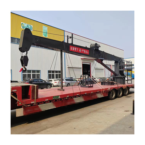 텔레스코픽 붐 보트 데크 크레인 해양 유압 크레인 선박 크레인 - Product Image 3