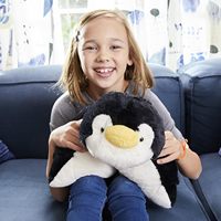 Untuk Mainan Boneka Penguin Lucu 18 inci |   Bantal Lembut Empuk Teman Tidur Nyaman Dapat Dilepas, Dapat Dicuci Mesin, Bebas BPA