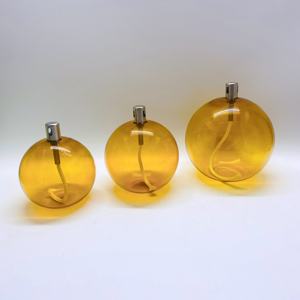 Ambra regalo di nozze di vetro lampada ad olio candelabro per decorare la lampada di notte - Product Image 5