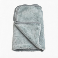 Serviettes de lavage auto en microfibre torsadée sans bords, double séchage, microfibre 1300 gsm, pour l'entretien et le detailing automobile, chiffon super absorbant