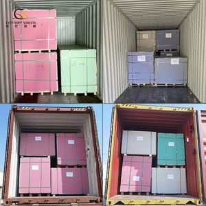 Panneau de gypse personnalisé de 9.5mm Panneau de cloison sèche au design moderne Panneau de plâtre de construction en papier - Product Image 6