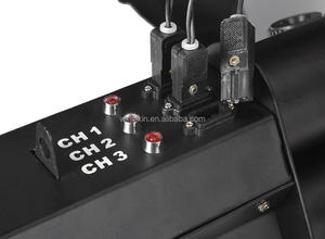 JINXIN SFX Powerful <strong>DJ</strong> Metal Confetti Cannon 20W Three Heads Electric Shooter for Celebration and Performance - Product Image 3