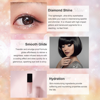 Faire votre propre marque maquillage longue durée Liquide Paillettes Ombre étanche fard à paupières liquide