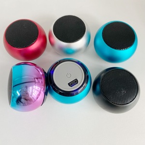 <strong>M3</strong> Gradient Desktop Theater Subwoofer Perfect Sound Mini Wireless <strong>USB</strong> BT <strong>Speaker</strong> Plating Colorful Light Portable Small <strong>Speakers</strong>