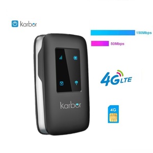 נתב קרבור נייד לבית עם חומת אש, 300Mbps, <span class=keywords><strong>WiFi</strong></span> 6, סוללה 3000mAh, כיסוי רשת אלחוטי 2.4G - Product Image 2