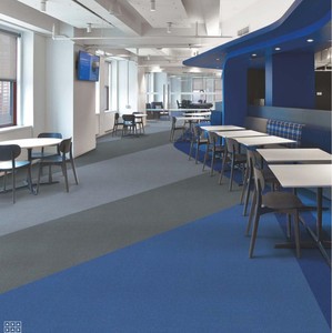 Moquette Commerciale Grise Résistante à l'Usure 50x50cm pour Couloirs d'Hôtels, Zones <span class=keywords><strong>de</strong></span> Réception et Bureaux Commerciaux - Product Image 5