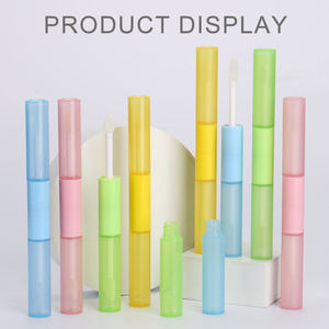 Envases Cosméticos Reciclables de PETG con Doble Cepillo y Logotipo Personalizado, Tubo Vacío para Aceite Labial, Exfoliante, Brillo Labial y Lápiz Labial - Product Image 3