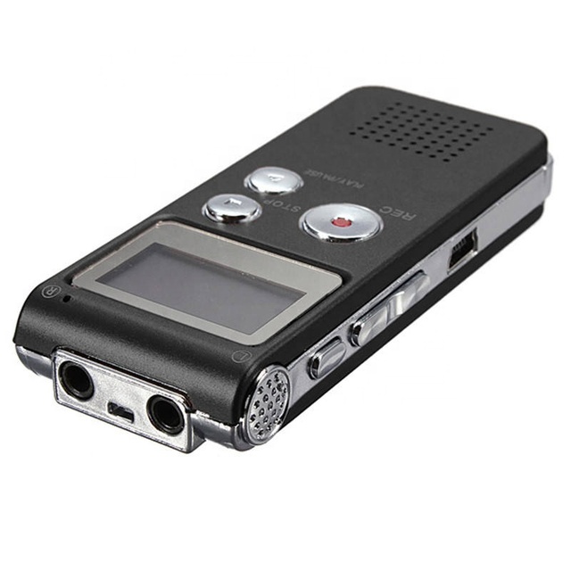 Mini Digital Sound Audio Recorder Voice Recorder Dictaphone MP3 Player with Lithium Battery