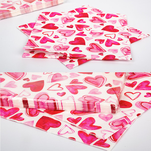 Tùy Chỉnh Cá Nhân Dùng Một Lần 2 Lớp Khăn Ăn Giấy In Báo Giấy Serviettes Cho Cocktail Đồ Uống Bảng Trang Trí Cao Cấp Mô - Product Image 2