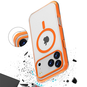 Funda Protectora para Teléfono <span class=keywords><strong>iPhone</strong></span> 17 <span class=keywords><strong>Pro</strong></span> <span class=keywords><strong>Max</strong></span> con Cojín de Aire <span class=keywords><strong>Real</strong></span>, Burbujas de Aire, Resistente a Impactos, con Resorte de Aire, PC y TPU - Product Image 2