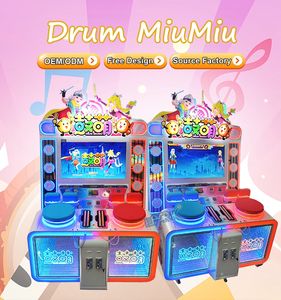 Máquina de videojuegos recreativos que funciona con monedas a <span class=keywords><strong>precio</strong></span> de fábrica, entretenimiento de batería de música para interiores, 1 año con efectos de sonido de batería - Product Image 2