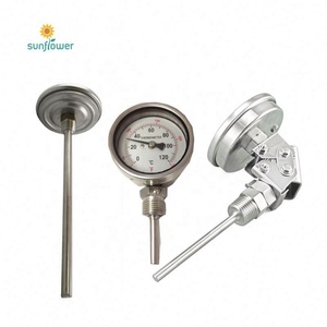 WSS-301 WSS-401 WSS-501 công nghiệp thép không gỉ lưỡng kim nhiệt kế và nhiệt độ gaugetemperature cụ - Product Image 3