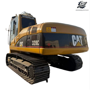 Excavatrice sur chenilles d'occasion CAT 320C, marque américaine d'origine, 20 tonnes, taille moyenne, excavatrice sur chenilles d'occasion - Product Image 1