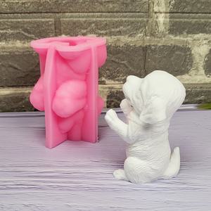Moldes de fundición de resina hechos a mano para bricolaje estilo Ins adornos decorativos herramientas de escritorio de silicona incluyendo moldes para perros W0635 herramientas para pasteles - Product Image 5
