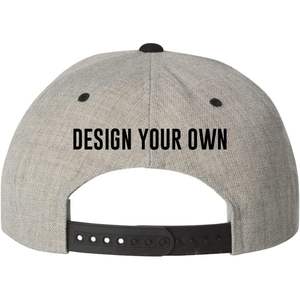 หมวกแก๊ปสแนปแบ็คพรีเมี่ยมขนาด6098เมตรสั่งทำปักด้วยเพิ่มข้อความโลโก้2022ใหม่ - Product Image 3